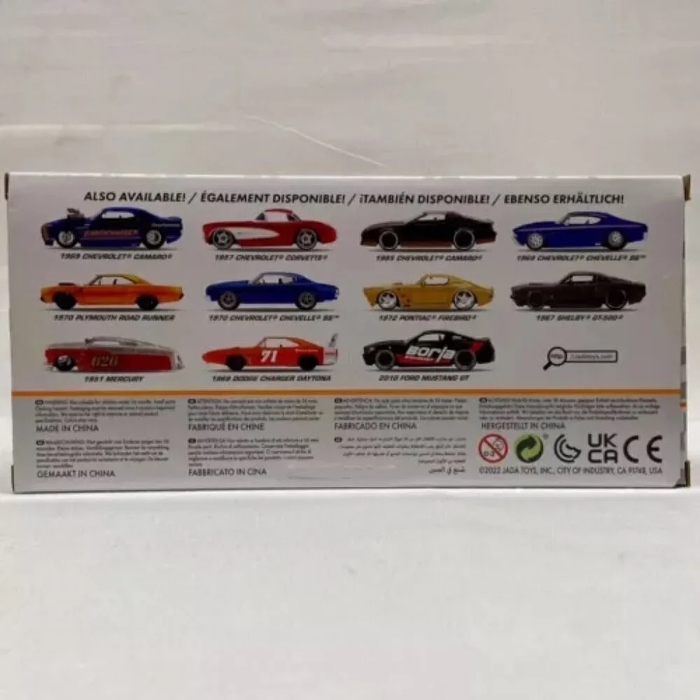 Jada Big Time Muscle 1969 Dodge Charger Daytona‎ 1:24 Purple Die-cast Model Car